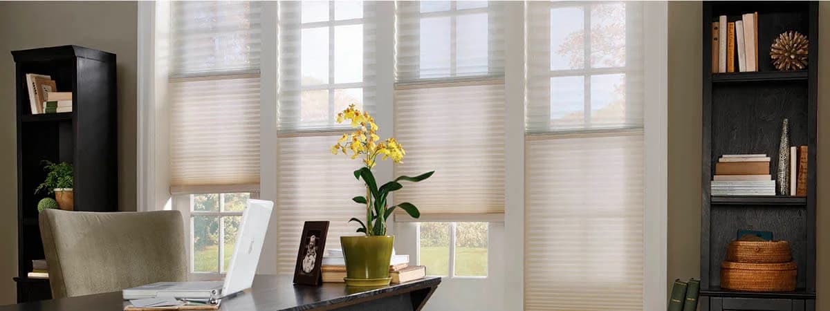 Flawless Sunroom Makeover Cellular Shades in Lee's Summit