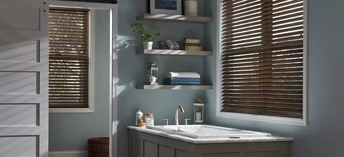 Home Office Wood Blinds