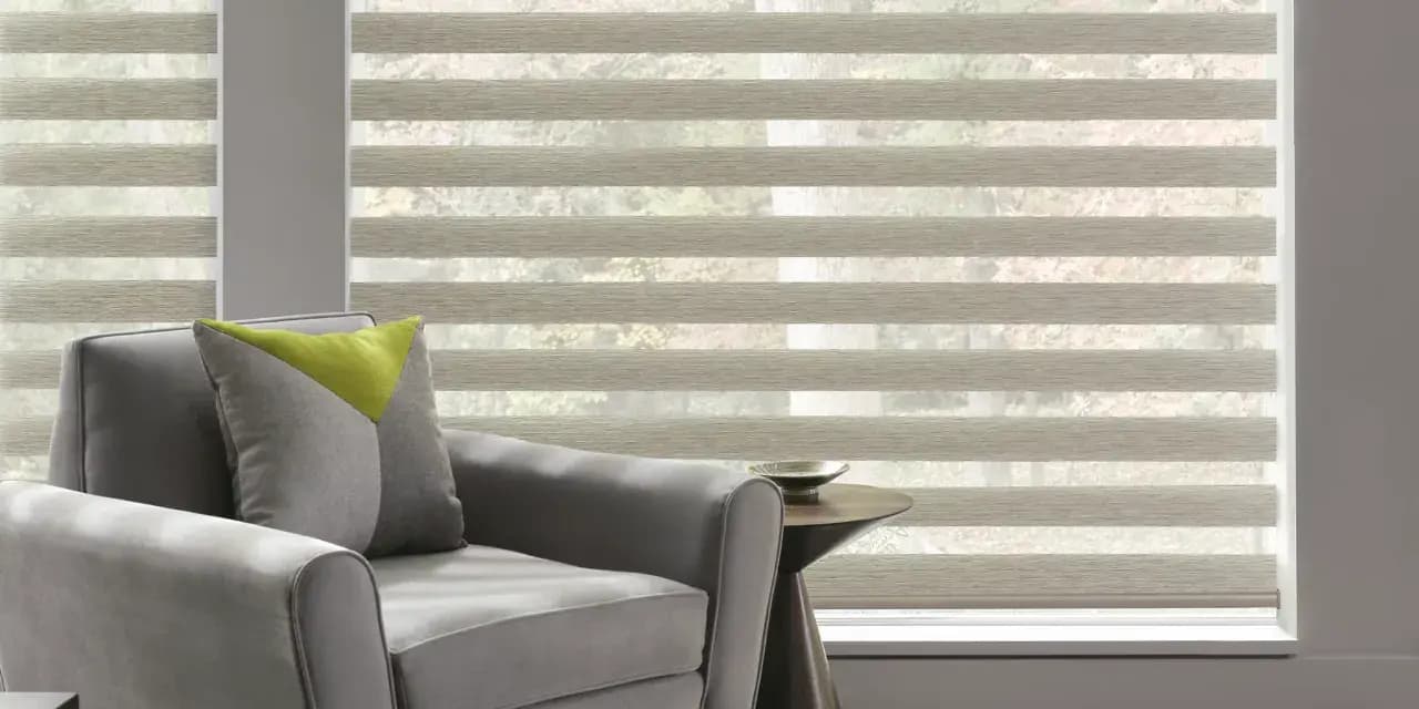 Recliner by the Window Zebra Shades in Kansas City KS